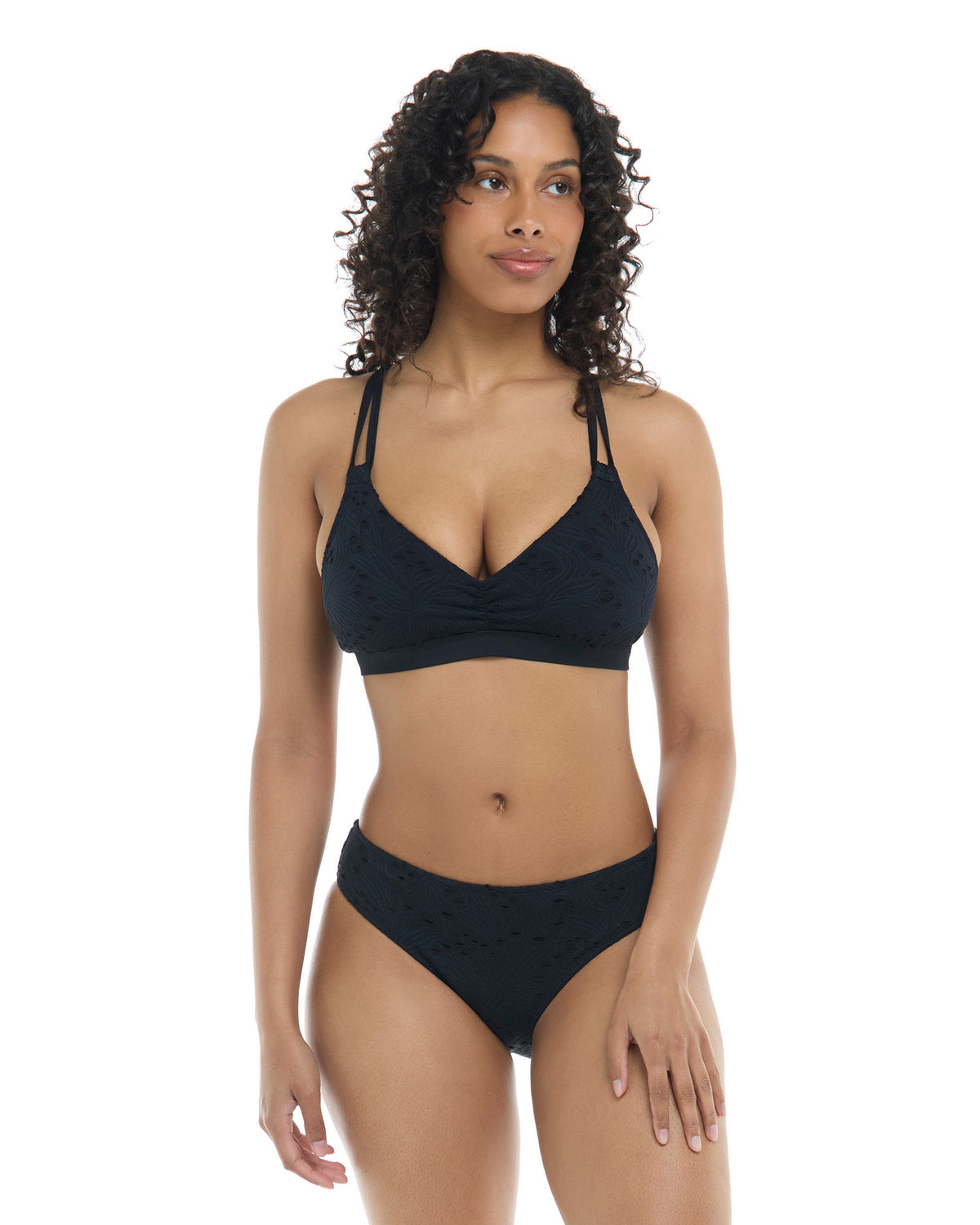 Sarah D,DD,E & F Cup Top - LACE BLOOM