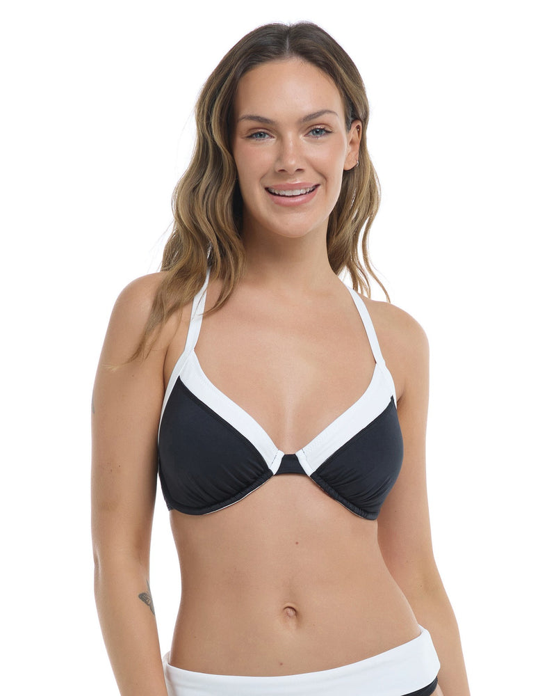 Hilary D, DD, E & F Cup Top - BALANCE - SKYE