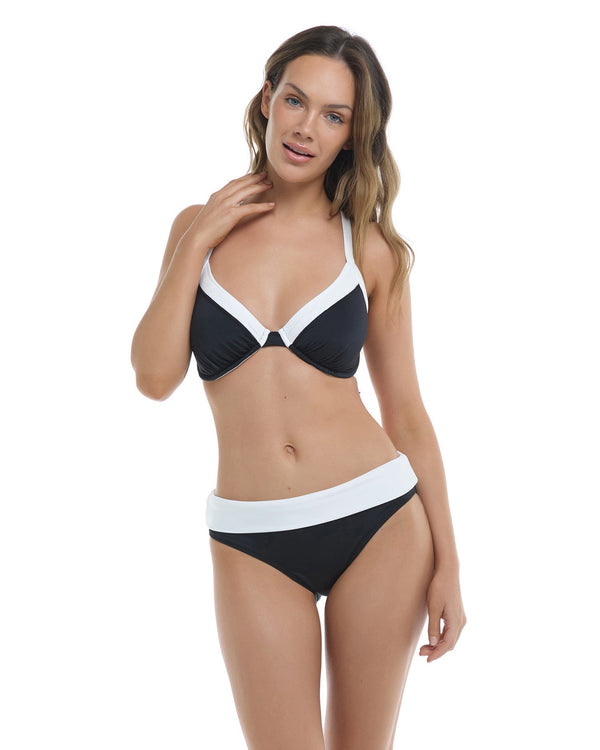 Bas de bikini Mid Waist Fold Over - ÉQUILIBRE