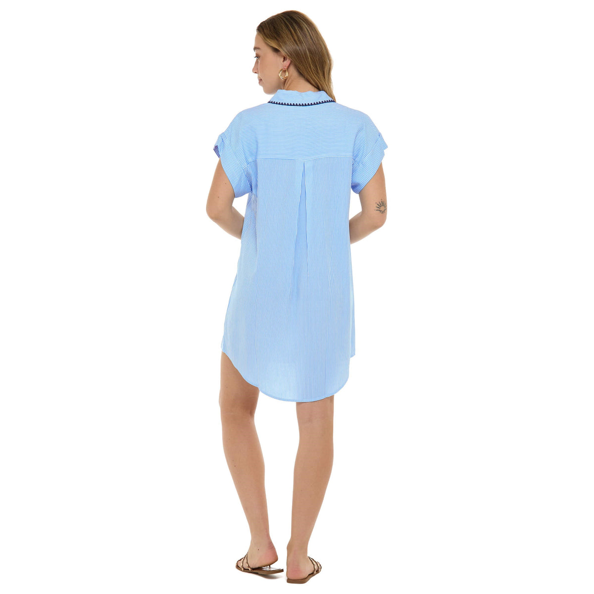 Ramona Shirt Dress - BEACHFRONT BLISS