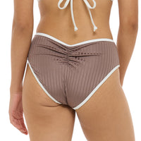 Shirred Rachel Bottom - CLARITY - SKYE