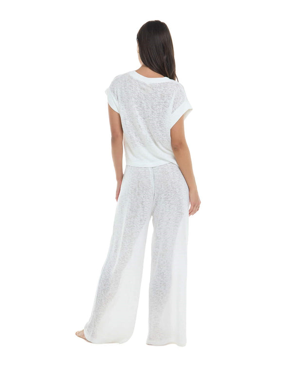 Sicily Crop Shirt - IVORY