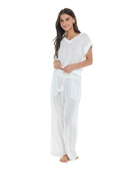 Sicily Crop Shirt - IVORY