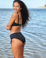 Alessia Cinch Bottom - OBSIDIAN - SKYE