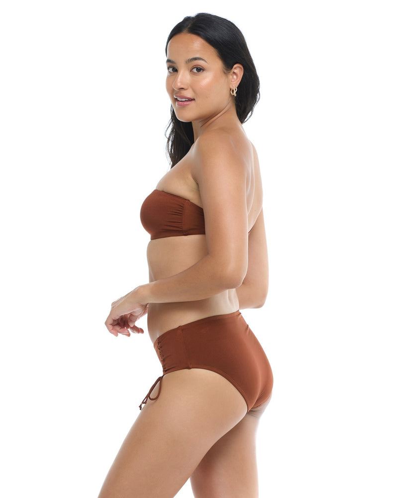 Alessia Cinch Bottom - TIGER'S EYE - SKYE