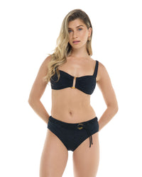 Belted Alessia Bottom - LACE BLOOM