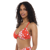 Hilary D, DD, E & F Cup Top - SEA PETALS - SKYE