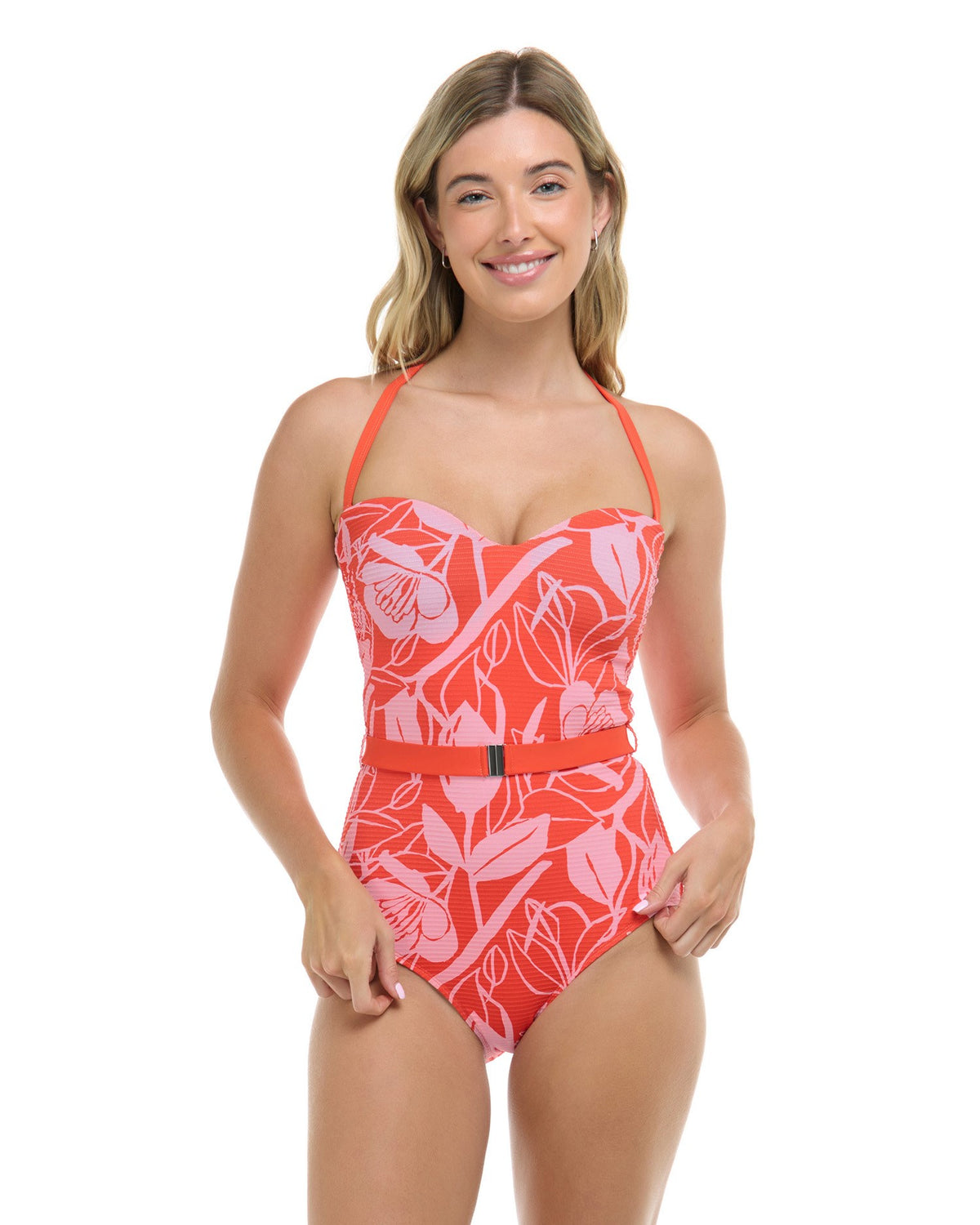 Maillot Une-Pièce Agnes -  BAJA (Fire)