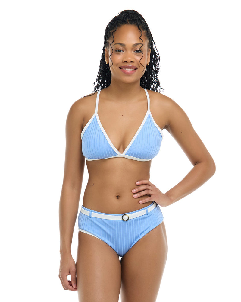 Belted Alessia Bottom - CLARITY (Vapor)