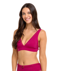 Isabella Top - DIVINE-Raspberry