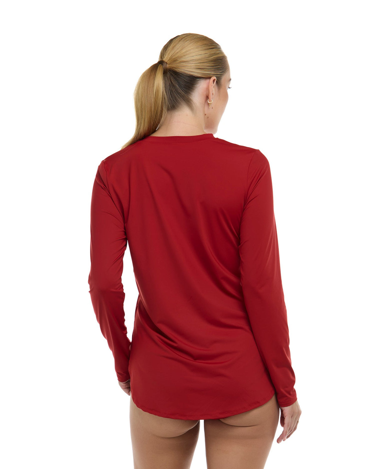 Kayleen Sun Shirt - GARNET