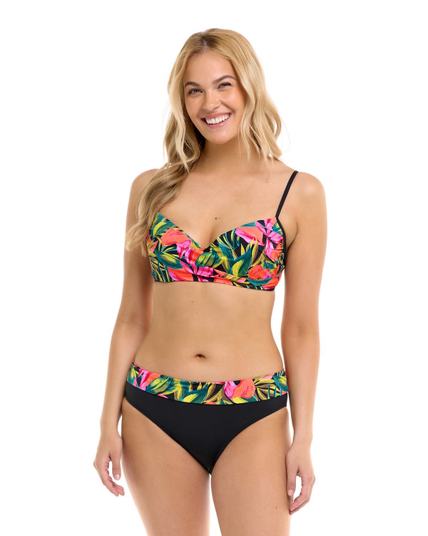 Bas de bikini Mid Waist Fold Over  - CASTAWAY