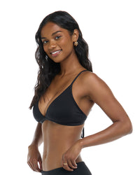 Jayme D Cup Top - BLACK