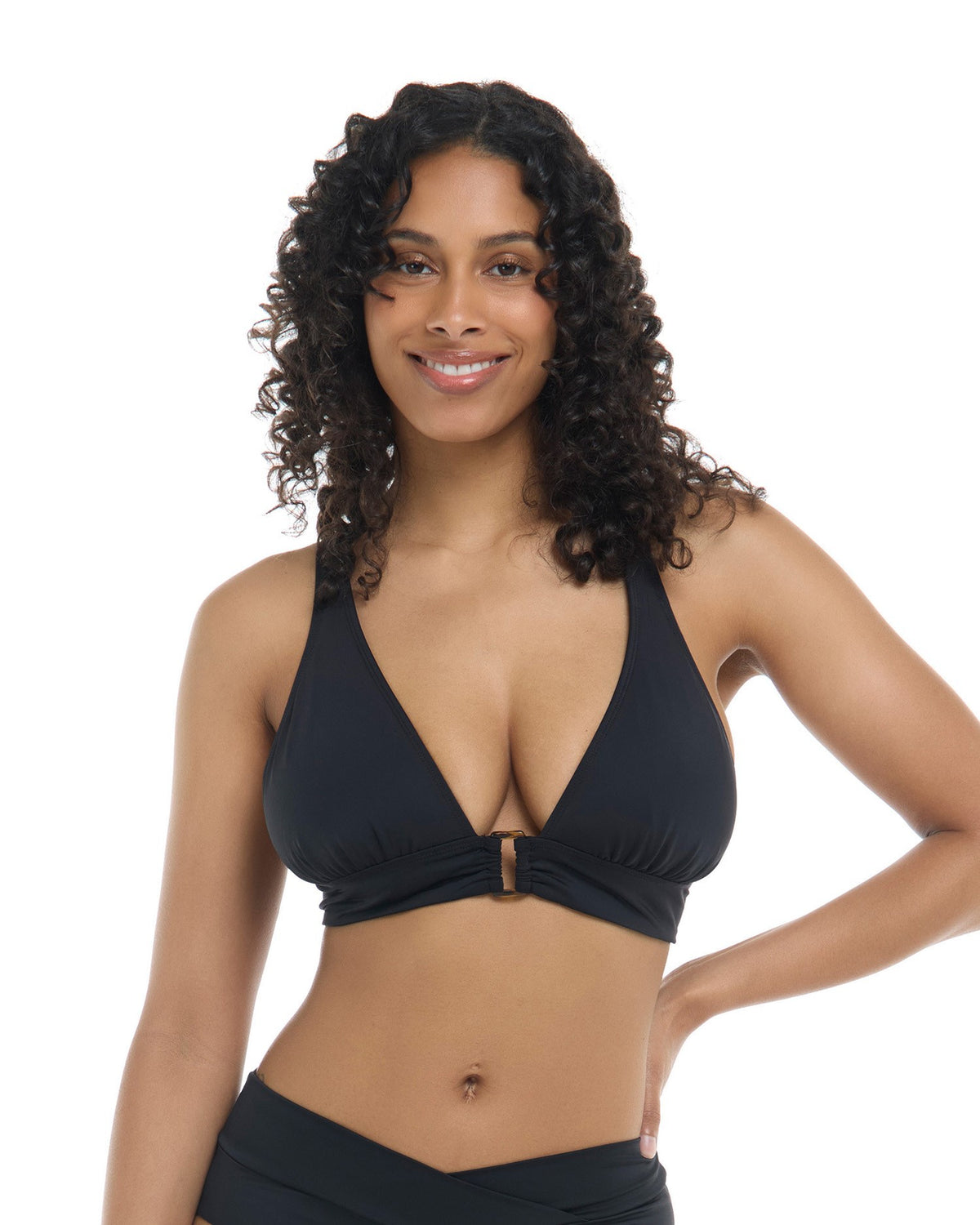 Kael D,DD,E & F Cup Top - BLACK