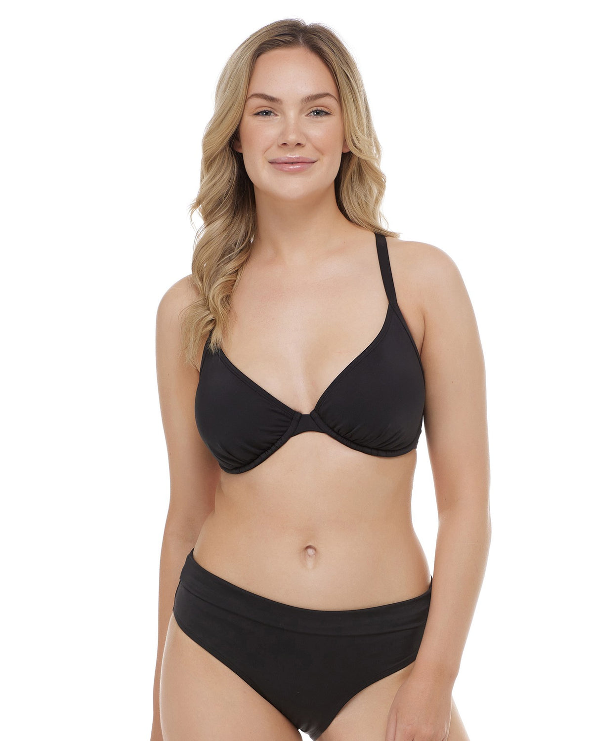 Haut de bikini Hilary bonnet D/DD/E/F - NOIR