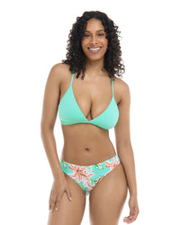 Haut Jayme bonnet D - TURQUOISE