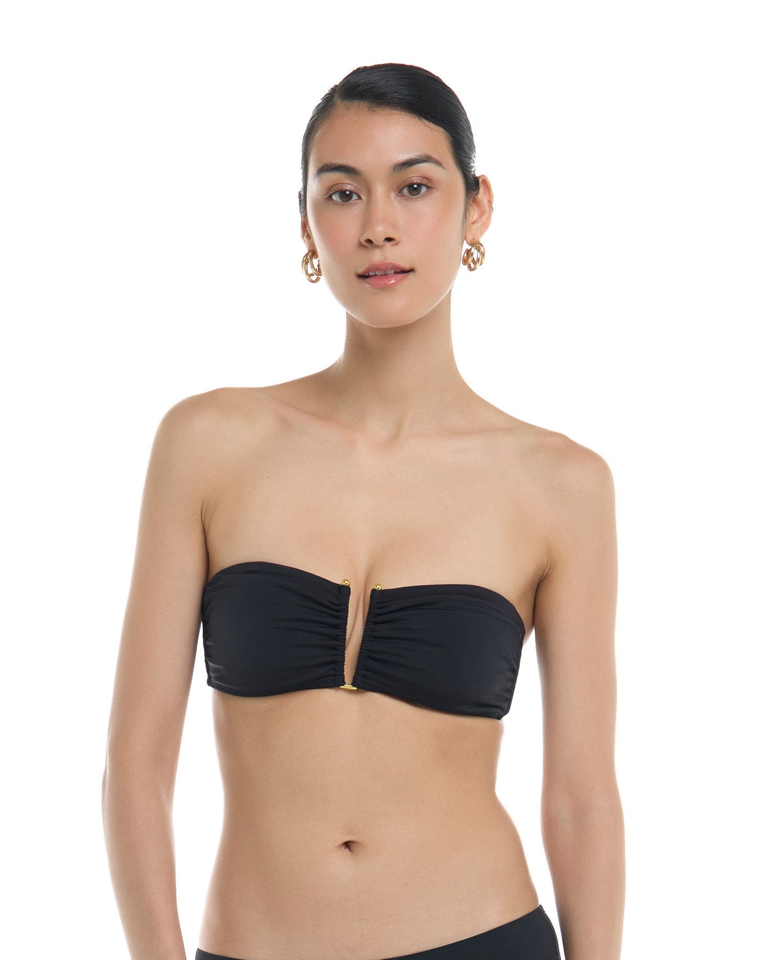 Leslie Bandeau Top - Black – SKYE