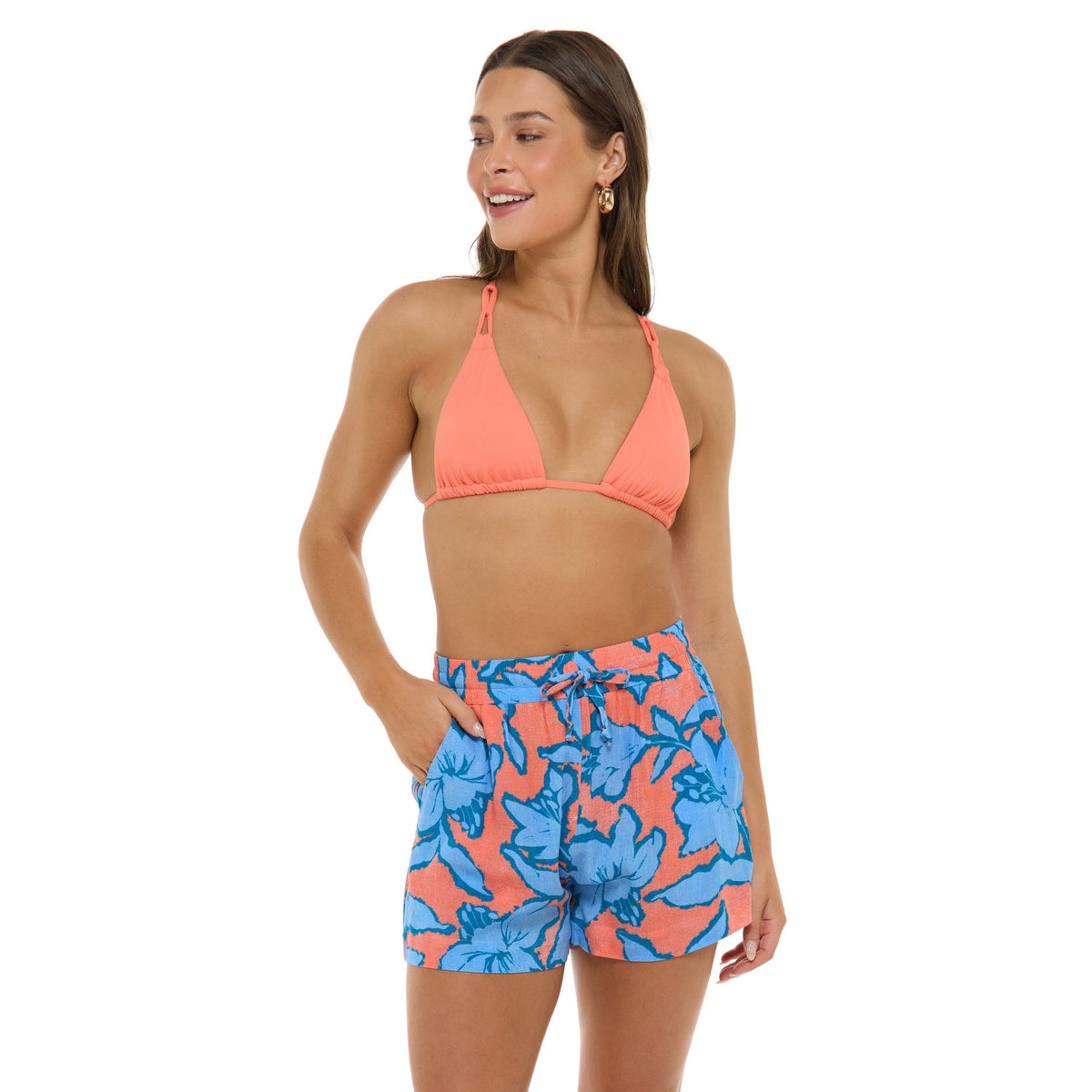 Lucy Shorts - TROPICAL FIZZ - SKYE