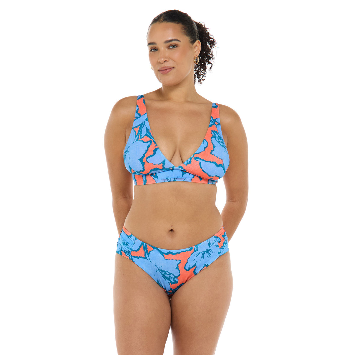 Mid Waist Bottom - TROPICAL FIZZ