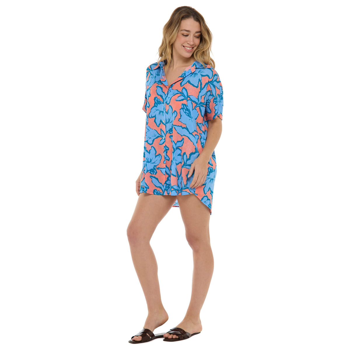 Saima Shirt - TROPICAL FIZZ