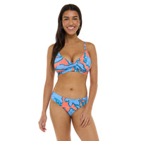 Sarah D,DD,E & F Cup Top - TROPICAL FIZZ