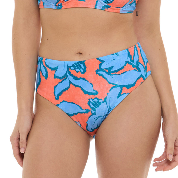Shirred Rachel Bottom - TROPICAL FIZZ
